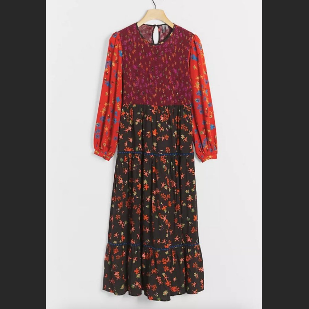 Anthropologie Bl-nk Brittany Maxi Dress